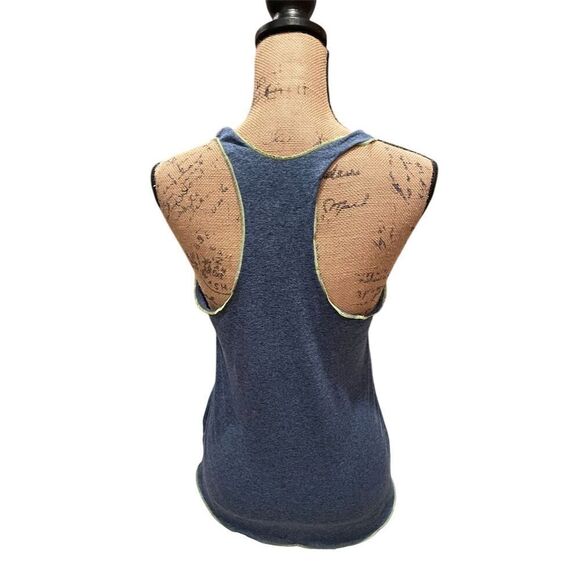 The North Face Women's Blue  Tank Top StandardSweat Today Smile Tomorrow M - Picture 4 of 5